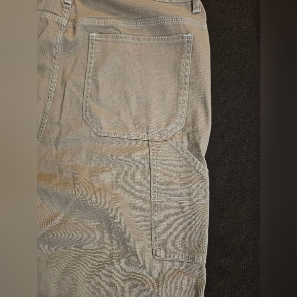 High Rise Carpenter 90s Boyfriend Jeans with buttons - Picture 12 of 14